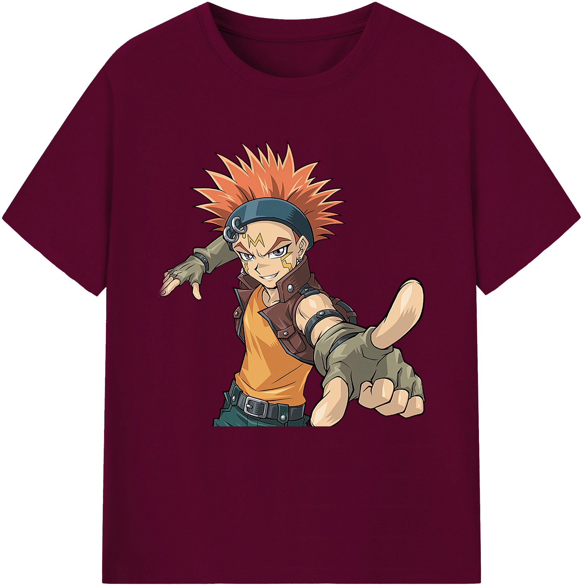 （画像用） 遊☆戯☆王 Yu-Gi-Oh! レディースカジュアルプリントTシャツ（綿100％）